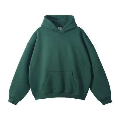 Unisex loose-fit hoodie van biologisch katoen met kangoeroezak