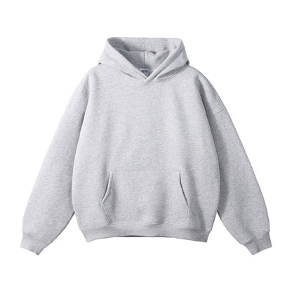 Unisex loose-fit hoodie van biologisch katoen met kangoeroezak