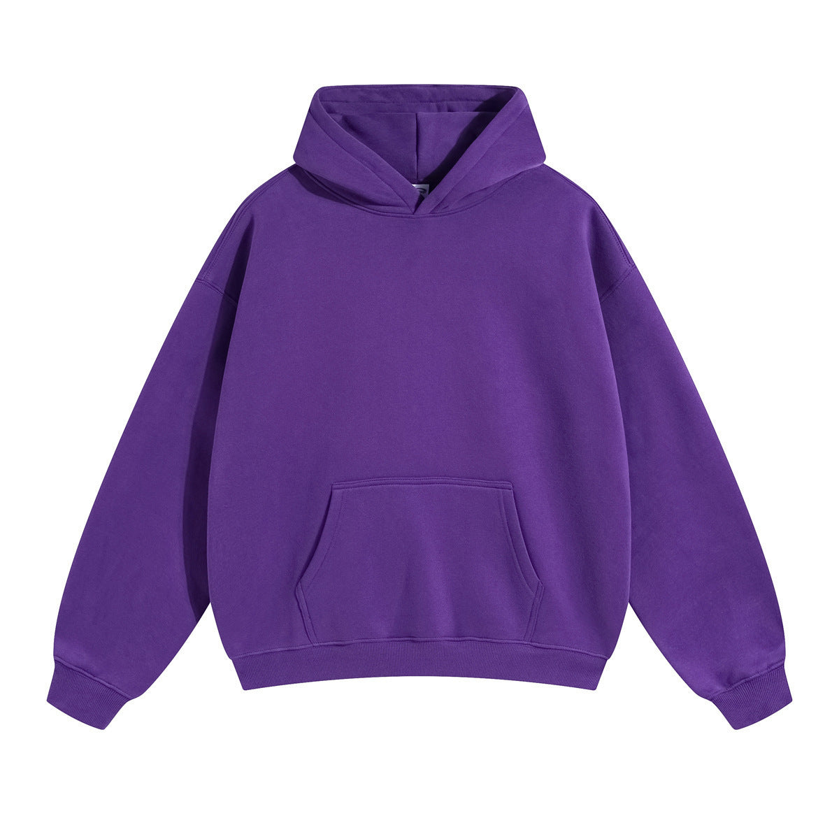 Unisex loose-fit hoodie van biologisch katoen met kangoeroezak