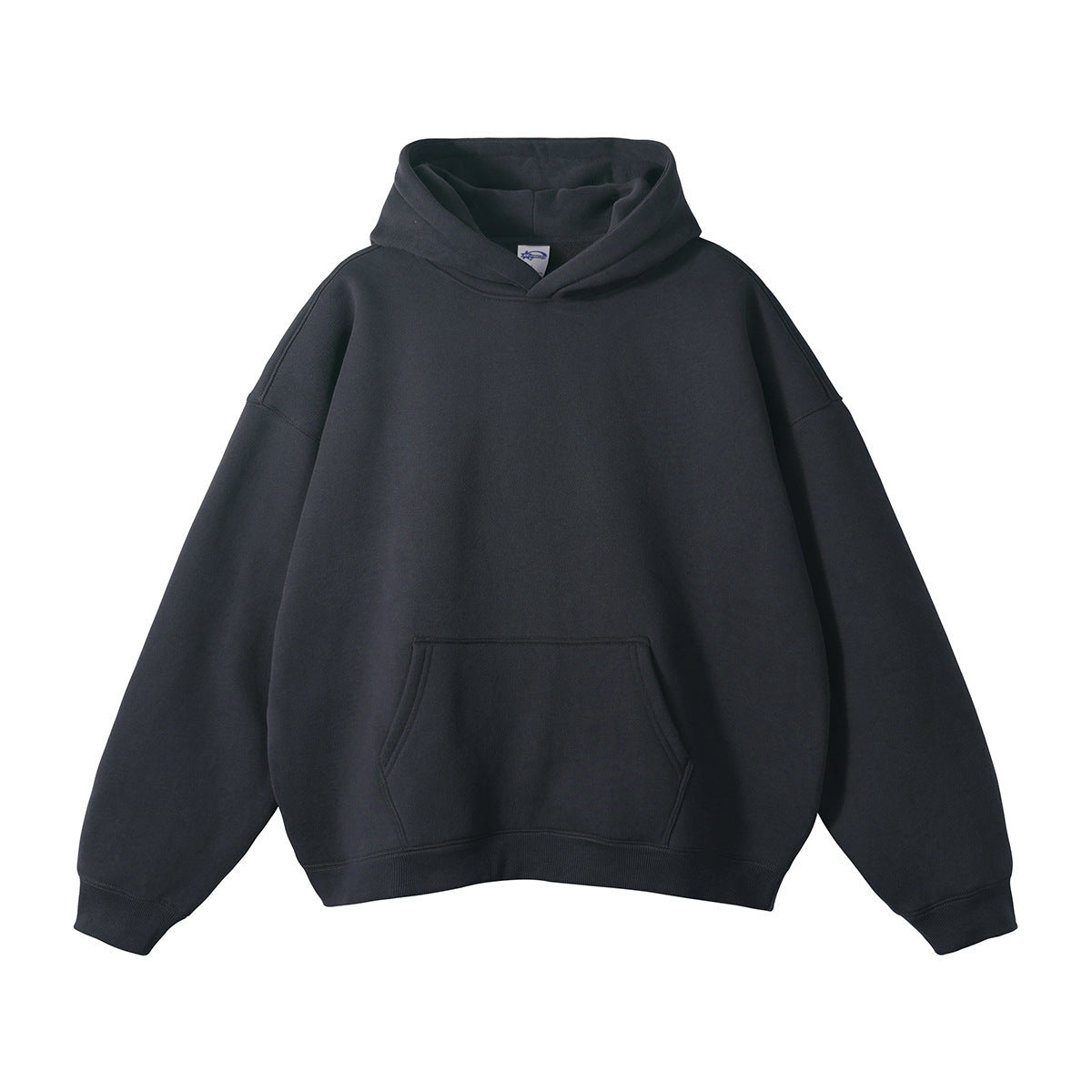Unisex loose-fit hoodie van biologisch katoen met kangoeroezak