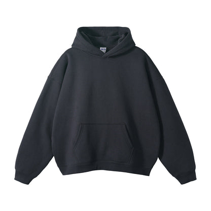 Unisex loose-fit hoodie van biologisch katoen met kangoeroezak