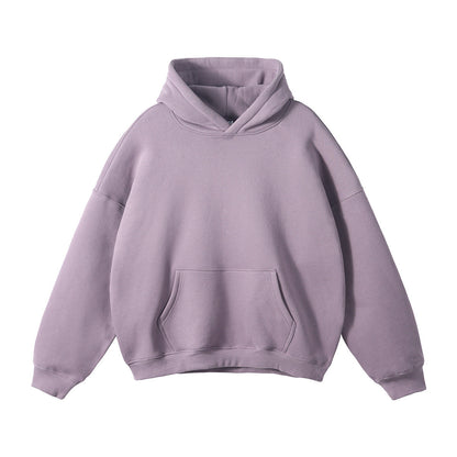 Unisex loose-fit hoodie van biologisch katoen met kangoeroezak