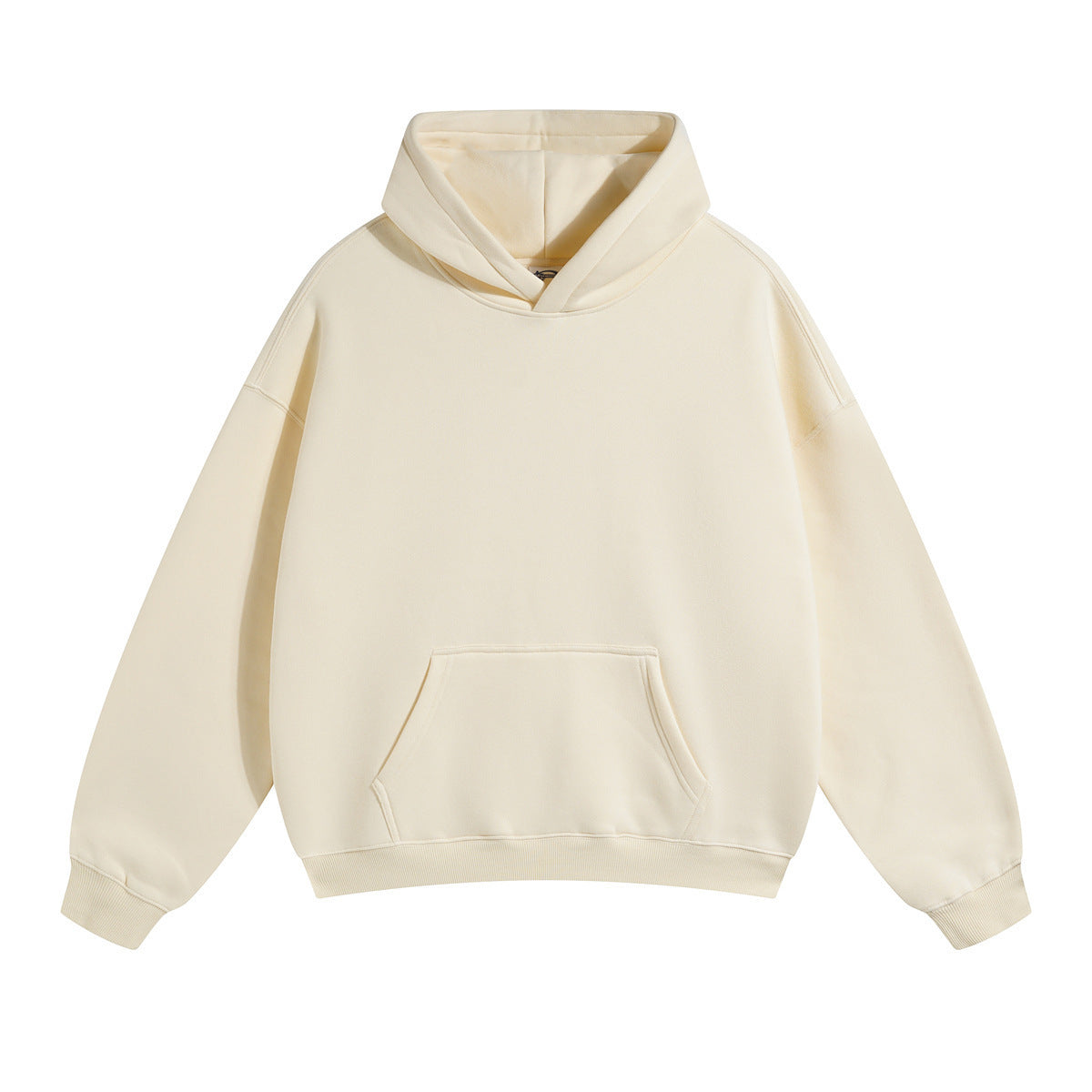 Unisex loose-fit hoodie van biologisch katoen met kangoeroezak