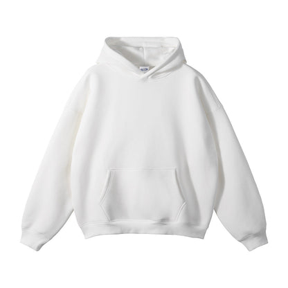 Unisex loose-fit hoodie van biologisch katoen met kangoeroezak