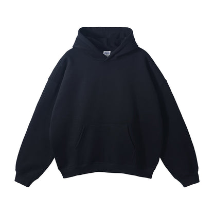 Unisex loose-fit hoodie van biologisch katoen met kangoeroezak
