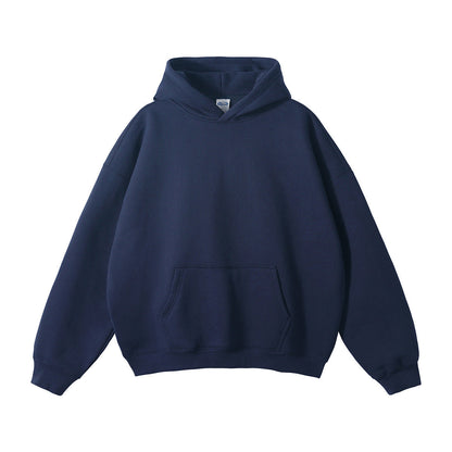 Unisex loose-fit hoodie van biologisch katoen met kangoeroezak