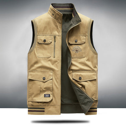Unisex utility gilet met zakken – Stijlvolle en praktische laag