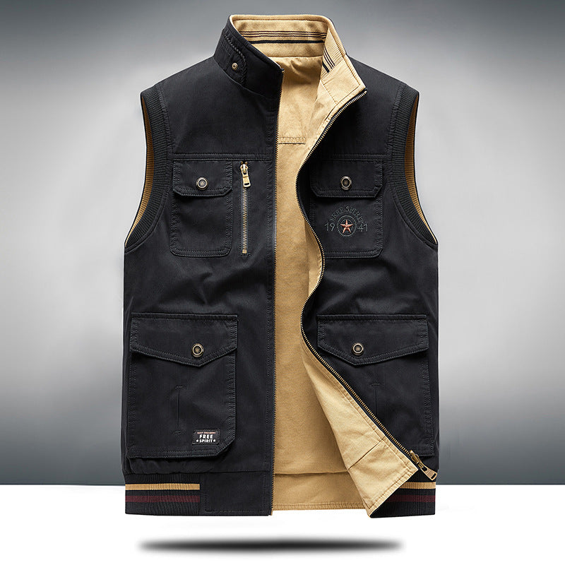 Unisex utility gilet met zakken – Stijlvolle en praktische laag