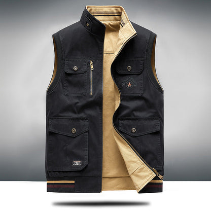 Unisex utility gilet met zakken – Stijlvolle en praktische laag