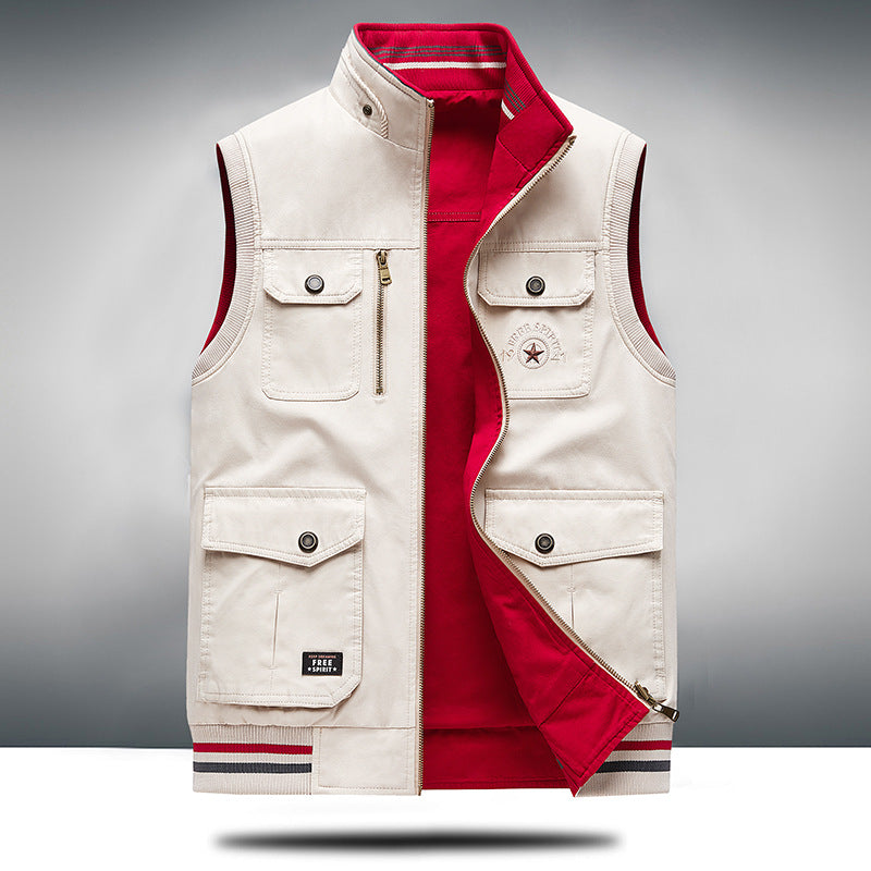 Unisex utility gilet met zakken – Stijlvolle en praktische laag