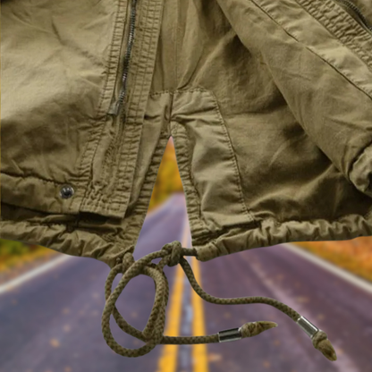 Urban Utility Jas met Capuchon voor Heren van Duurzame Stof