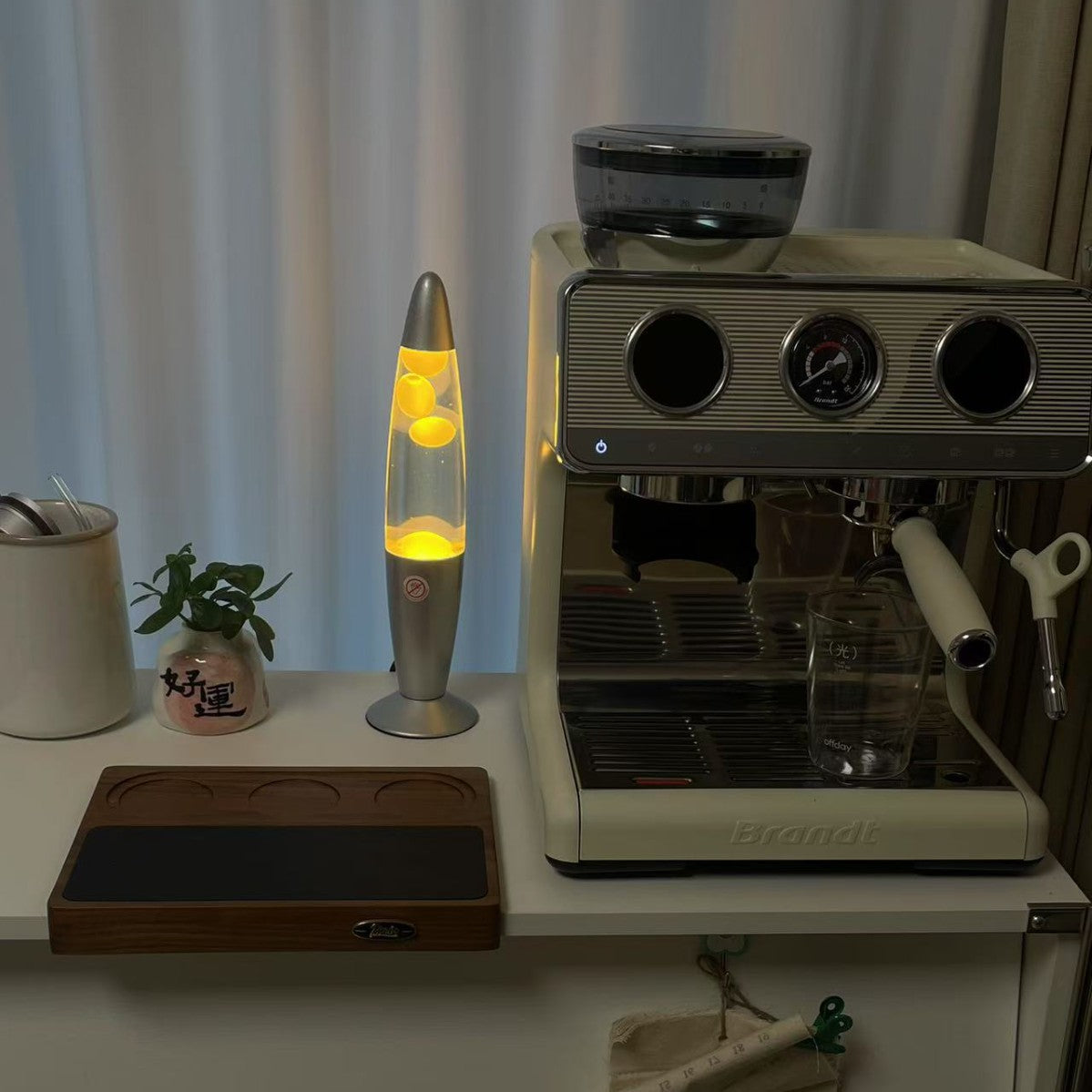 USB-sfeerlavalamp met rustgevende wasbeweging