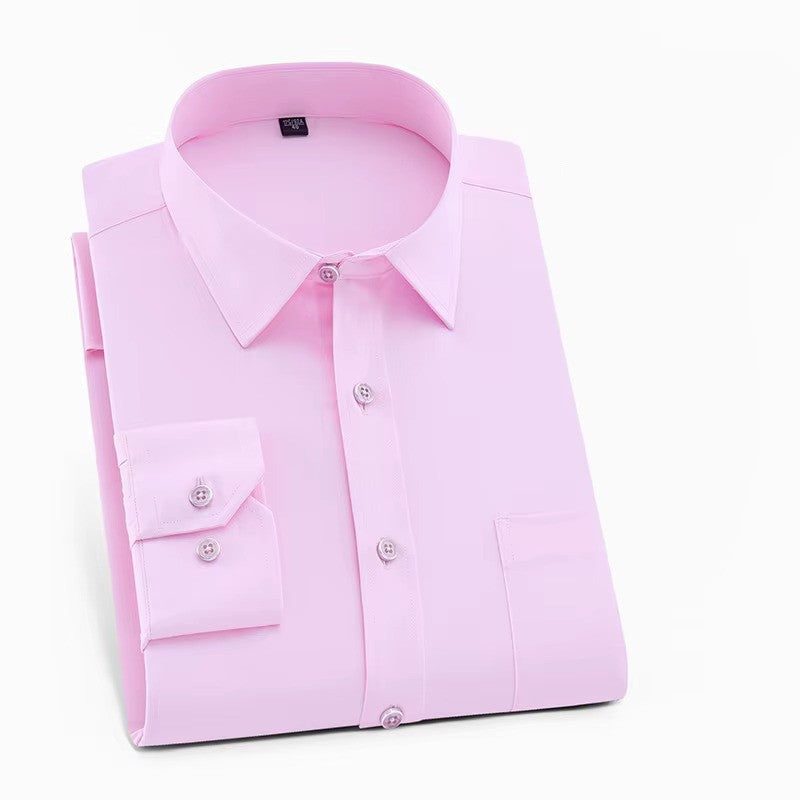 Smart-casual herenoverhemd met stretch