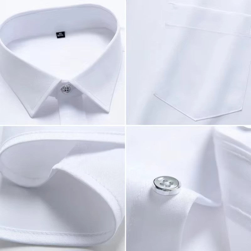 Smart-casual herenoverhemd met stretch