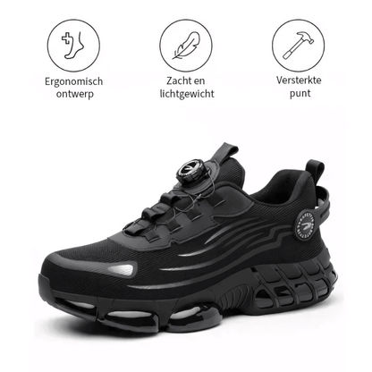 Veiligheidsschoenen met comfort voor lange werkdagen