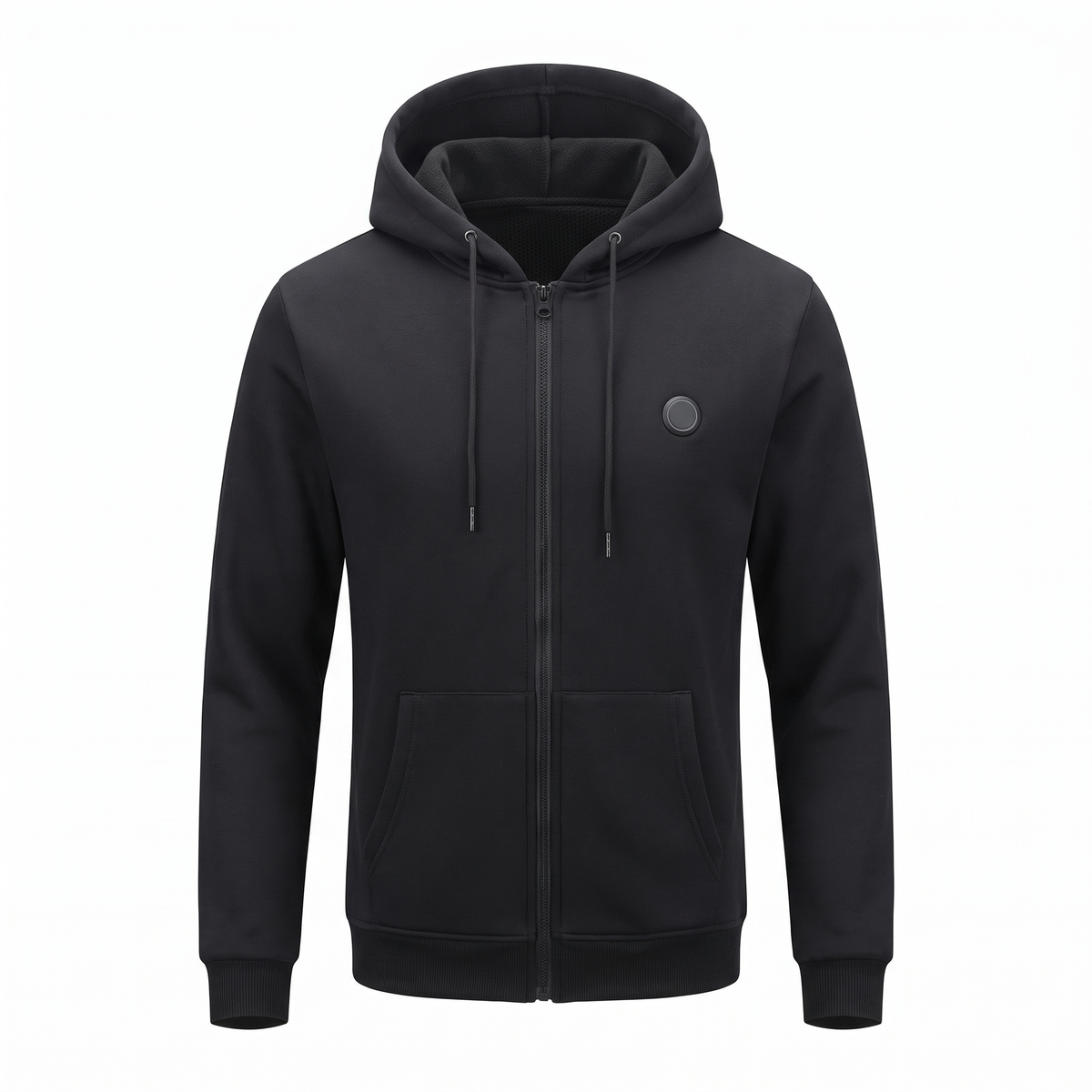 Verwarmd vest met capuchon - 11 verwarmingszones, 3 warmtestanden, USB