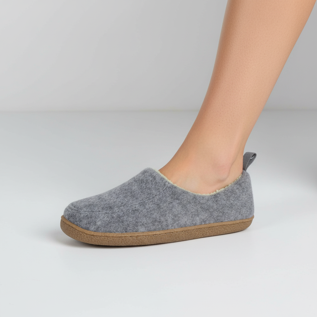 Vilten pantoffels
