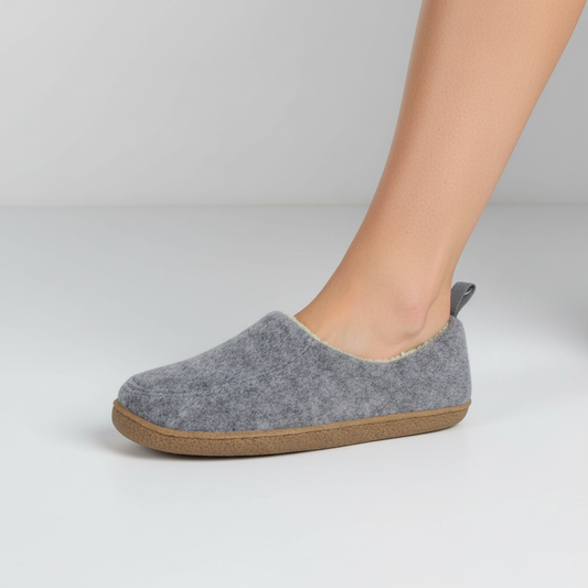 Vilten pantoffels