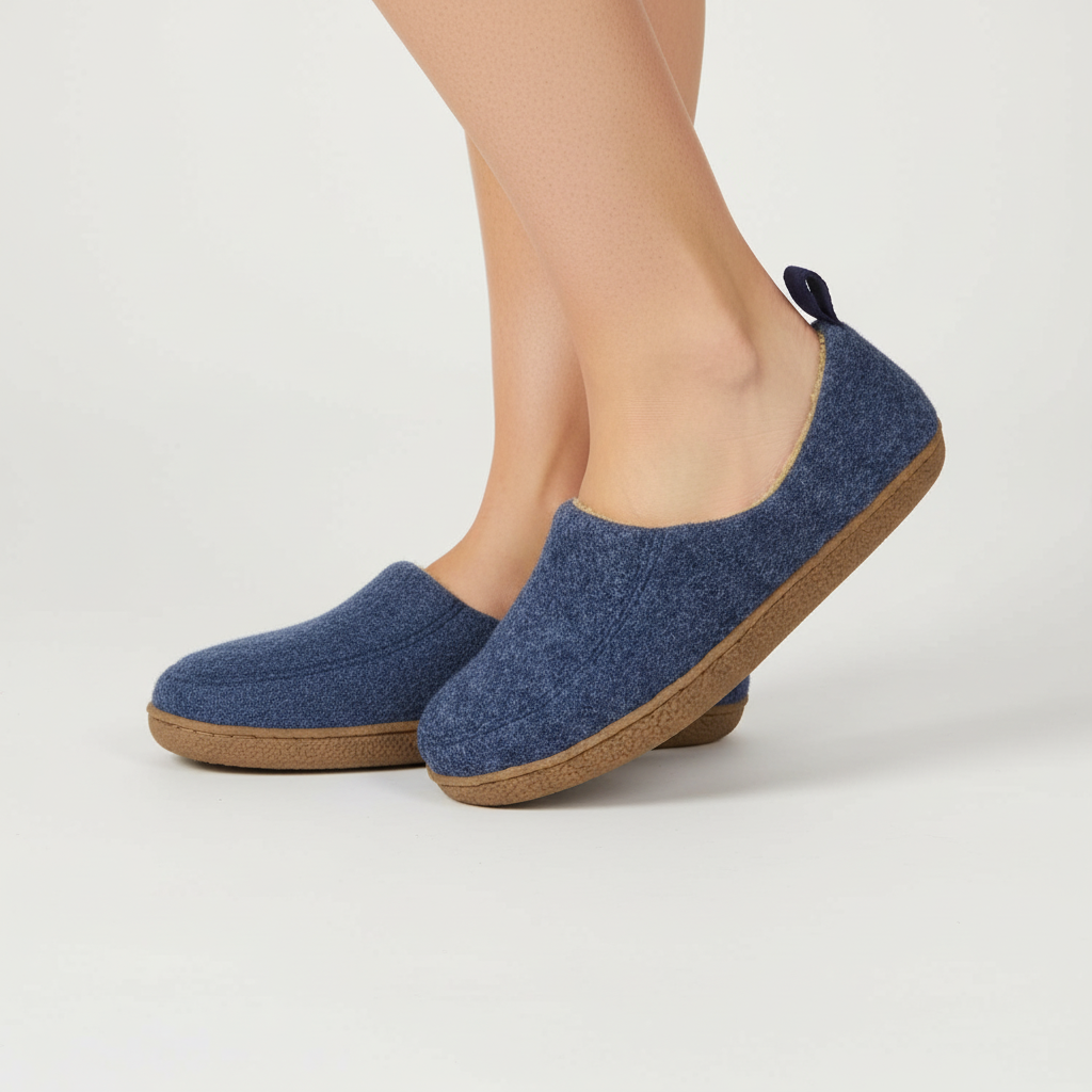 Vilten pantoffels