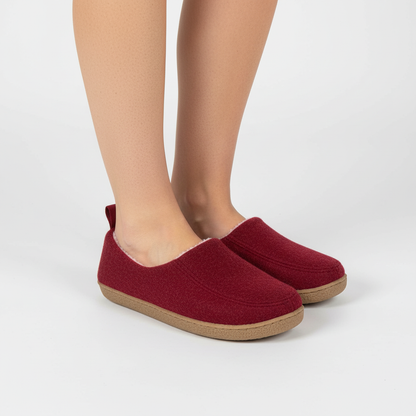Vilten pantoffels