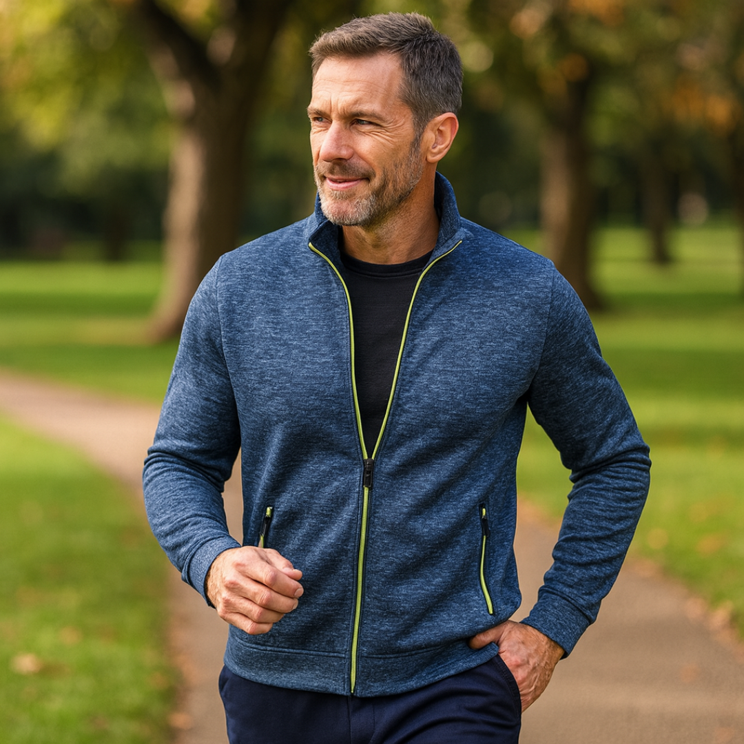 Image of Vincent | Heren Casual Jack met Volledige Rits