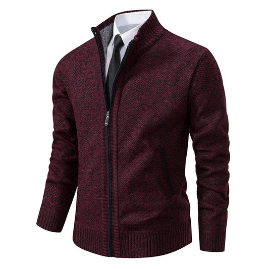 Warm fleecevest voor heren met ritssluiting