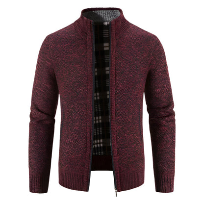 Warm fleecevest voor heren met ritssluiting
