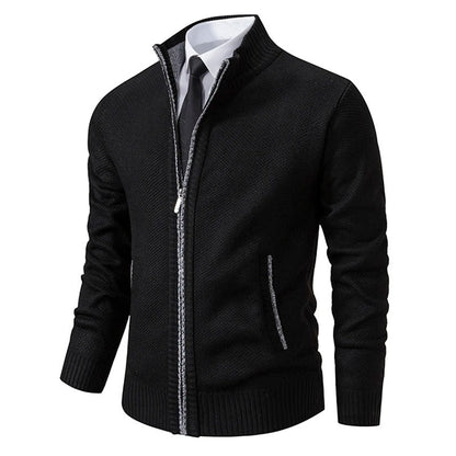 Warm fleecevest voor heren met ritssluiting