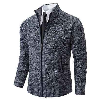 Warm fleecevest voor heren met ritssluiting
