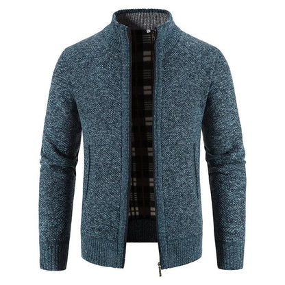 Warm fleecevest voor heren met ritssluiting