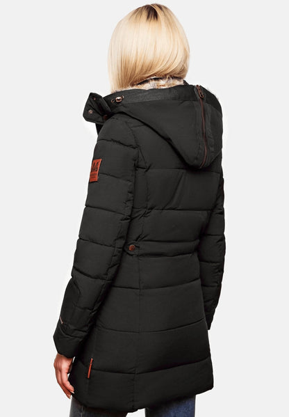 Warme gewatteerde jas voor dames