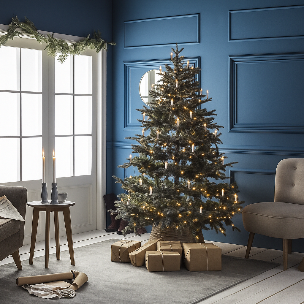 Warmwitte led-kaarsverlichting – Klassieke kerstdecoratie voor in de kerstboom