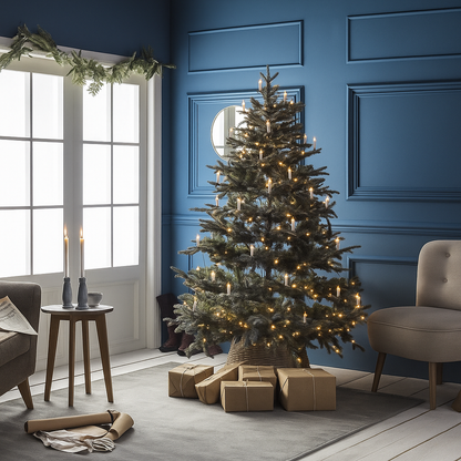 Warmwitte led-kaarsverlichting – Klassieke kerstdecoratie voor in de kerstboom
