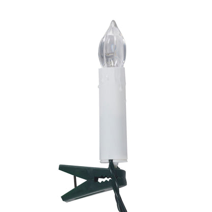 Warmwitte led-kaarsverlichting – Klassieke kerstdecoratie voor in de kerstboom