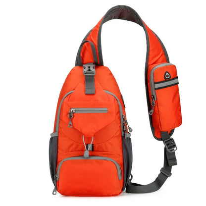Waterdichte antidiefstal schouderrugzak met meerdere vakken – Lichtgewicht crossbody reistas