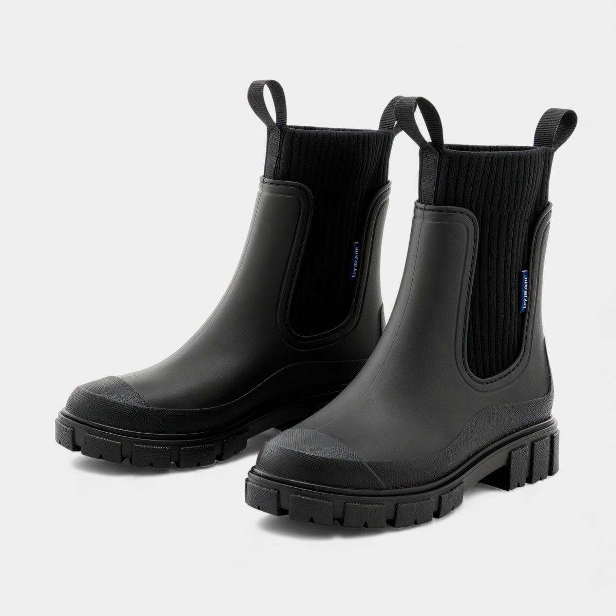 Waterdichte chelsea boots voor dames – Instapmodel met gladde afwerking