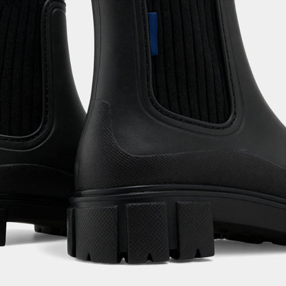 Waterdichte chelsea boots voor dames – Instapmodel met gladde afwerking
