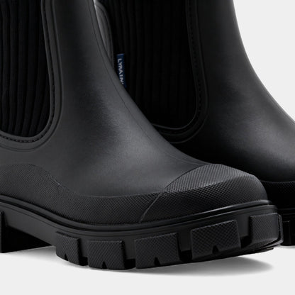 Waterdichte chelsea boots voor dames – Instapmodel met gladde afwerking