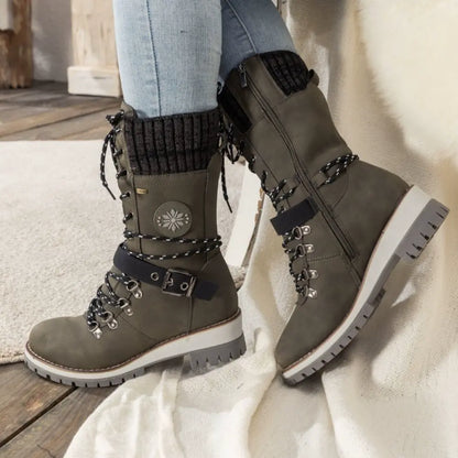 Waterdichte, geïsoleerde snowboots voor dames