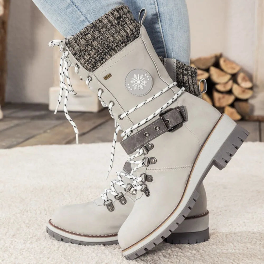 Waterdichte, geïsoleerde snowboots voor dames
