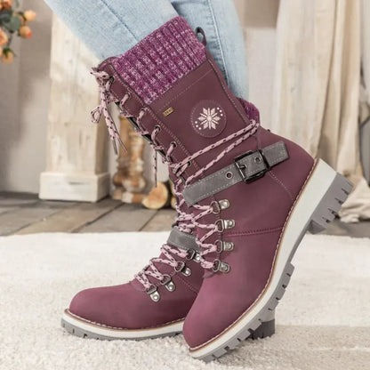 Waterdichte, geïsoleerde snowboots voor dames