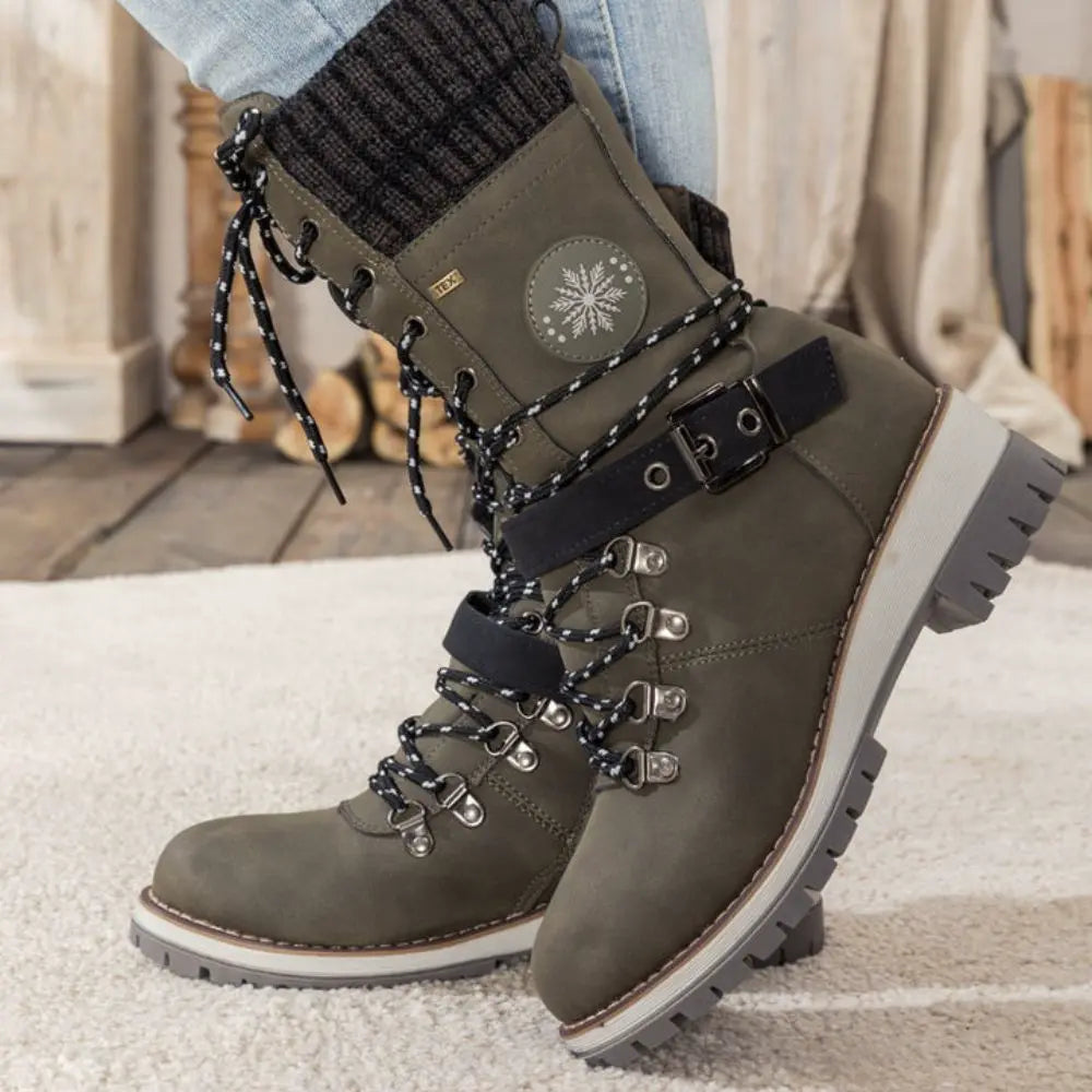 Waterdichte, geïsoleerde snowboots voor dames