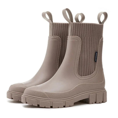 Waterdichte lage regenlaarzen voor dames
