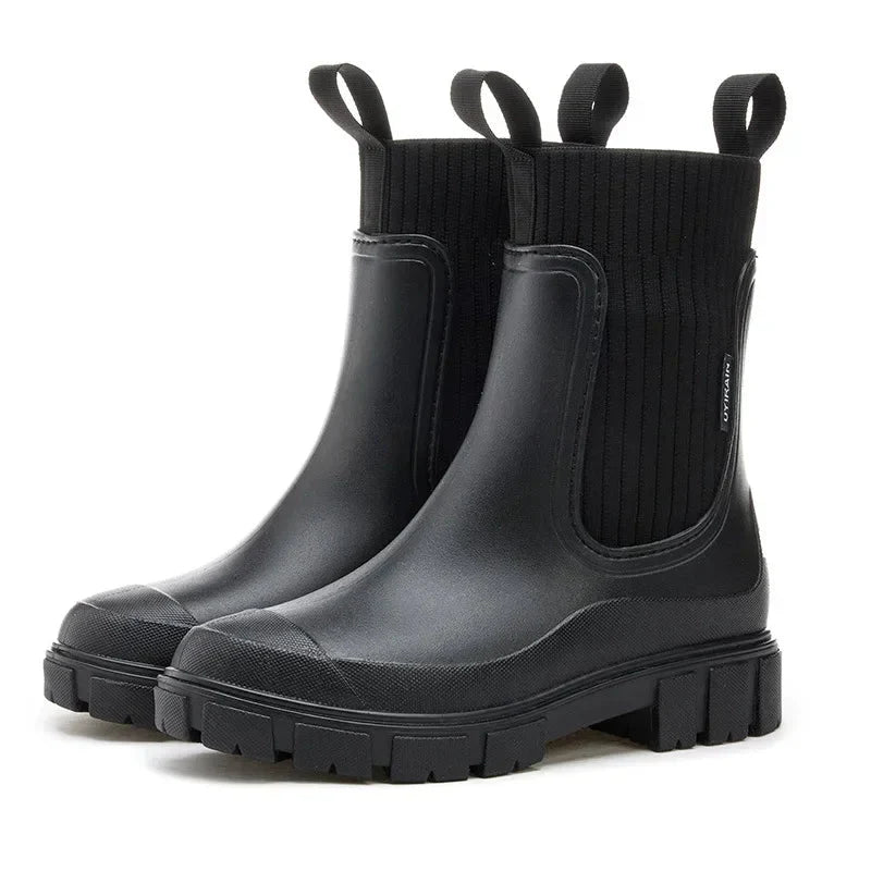Waterdichte lage regenlaarzen voor dames