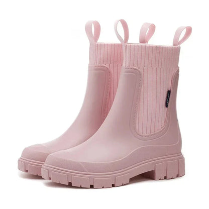 Waterdichte lage regenlaarzen voor dames