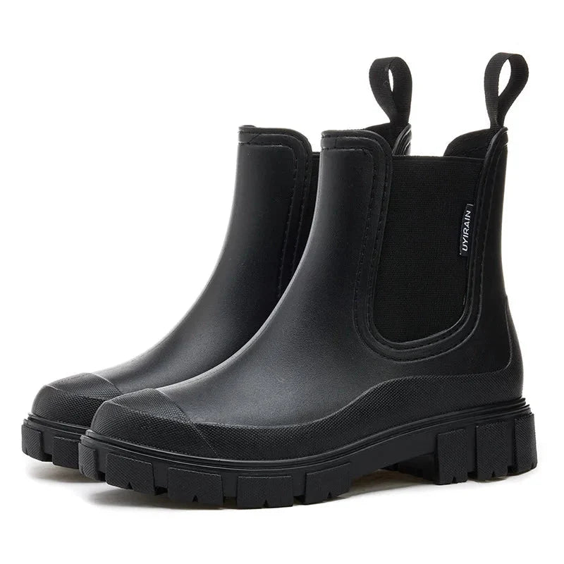 Waterdichte lage regenlaarzen voor dames