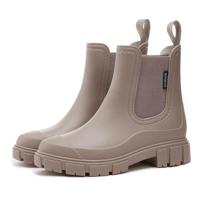 Waterdichte lage regenlaarzen voor dames