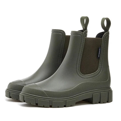 Waterdichte lage regenlaarzen voor dames