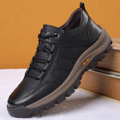 Waterdichte orthopedische leren ondersteunende schoenen