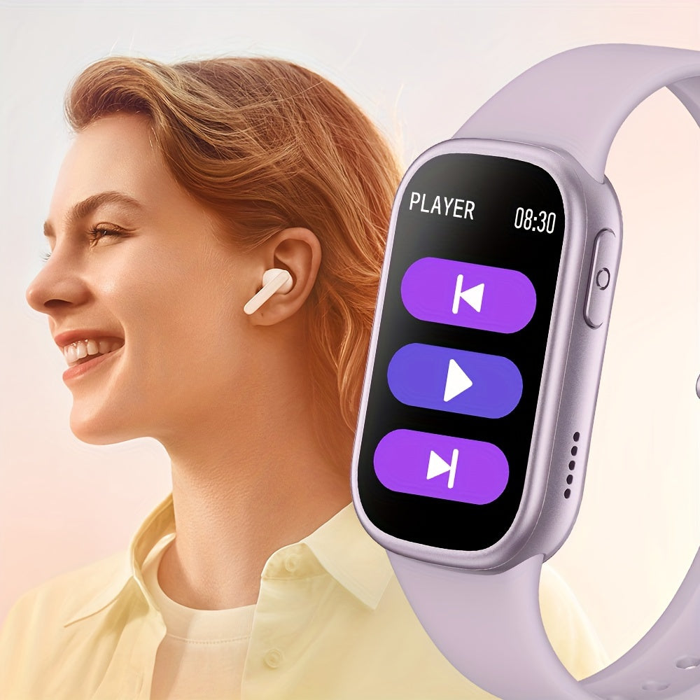 Waterdichte Smartwatch – Fitnesstracker met Lange Batterijduur voor een Actieve Levensstijl